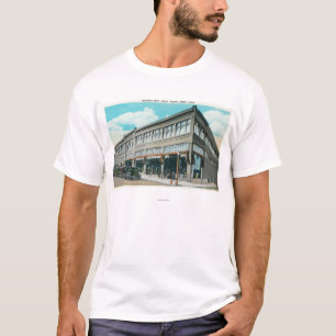 Camiseta Vista exterior del almacén grande de Holman