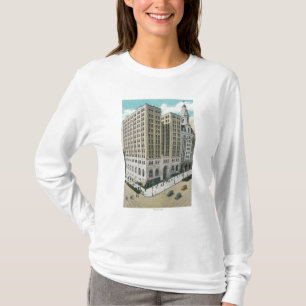 Camiseta Vista exterior del banco de ahorros nacional