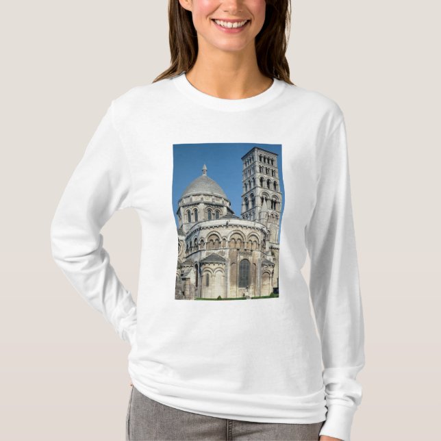 Camiseta Vista exterior del chevet (Anverso)