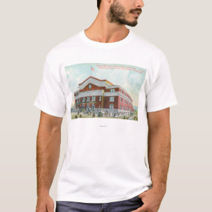 Camiseta Vista exterior del depósito del ferrocarril de