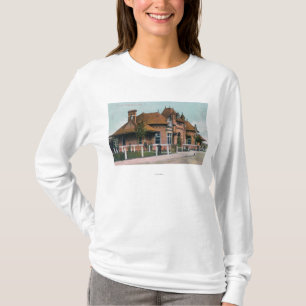 Camiseta Vista exterior del depósito Nampa, identificación