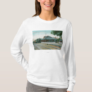 Camiseta Vista exterior del depósito pacífico meridional