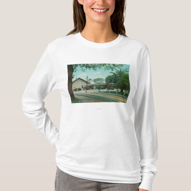 Camiseta Vista exterior del DepotHealdsburg, CA (Anverso)
