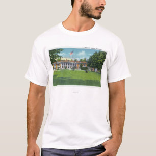 Camiseta Vista exterior del edificio de la columnata