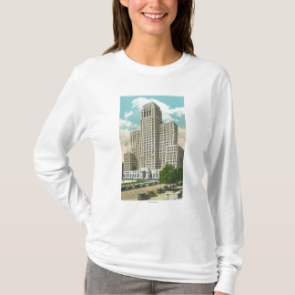 Camiseta Vista exterior del edificio de la oficina del