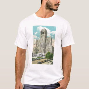 Camiseta Vista exterior del edificio de la oficina del