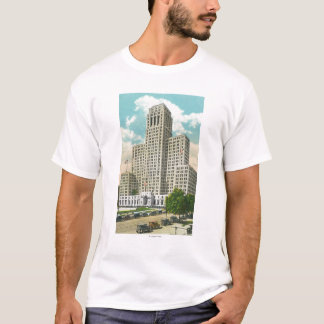 Camiseta Vista exterior del edificio de la oficina del