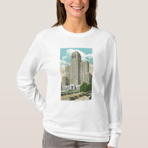 Camiseta Vista exterior del edificio de la oficina del