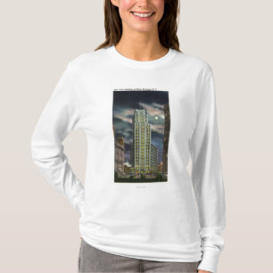 Camiseta Vista exterior del edificio de la torre del estado