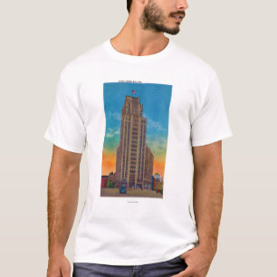 Camiseta Vista exterior del edificio de la torre del estado