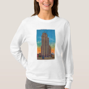 Camiseta Vista exterior del edificio de la torre del estado