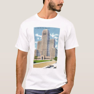 Camiseta Vista exterior del edificio de oficinas del