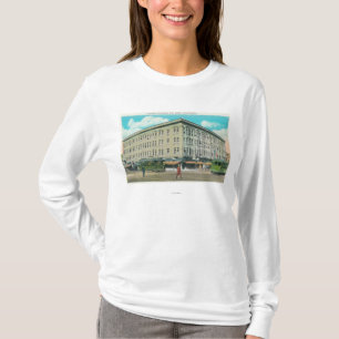 Camiseta Vista exterior del edificio del portero