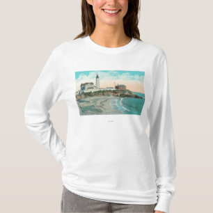 Camiseta Vista exterior del faro del punto de la paloma