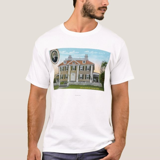 Camiseta Vista exterior del hogar de Longfellow # 2 (Anverso)