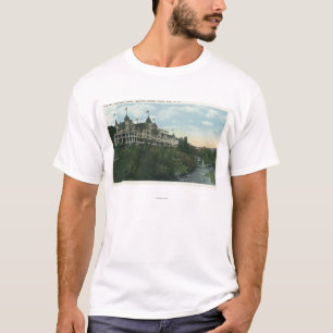 Camiseta Vista exterior del hotel agradable del soporte # 2