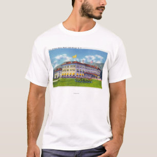 Camiseta Vista exterior del hotel de Fort William Henry