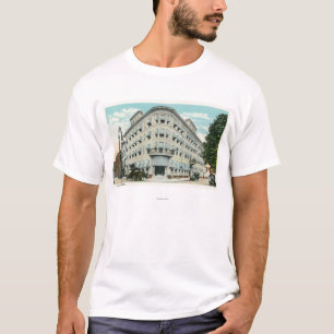 Camiseta Vista exterior del hotel de Stuyvesant