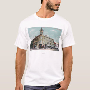 Camiseta Vista exterior del hotel magnífico de Geiser