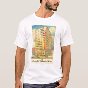 Camiseta Vista exterior del hotel olímpico