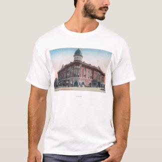 Camiseta Vista exterior del hotel Stewart