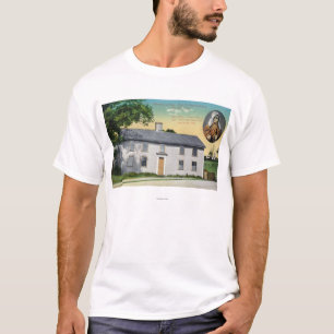 Camiseta Vista exterior del lugar de nacimiento de las