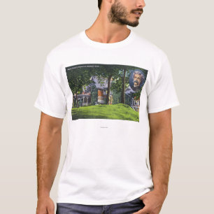 Camiseta Vista exterior del monumento de Mark Twain # 2