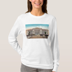 Camiseta Vista exterior del Palacio de Justicia del condado