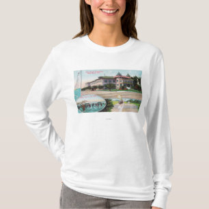 Camiseta Vista exterior del sanatorio de Long Beach