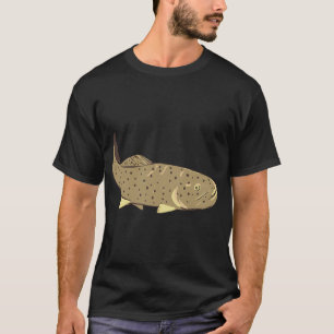 Camiseta Vista frontal de la trucha apache arte WPA