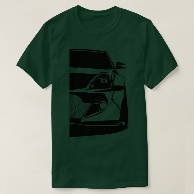 Camiseta Vista frontal del conejo de cohete Nissan 350Z Z33 (Diseño del anverso)