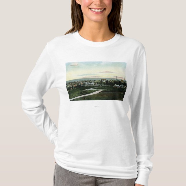 Camiseta Vista general de la ciudad (Anverso)