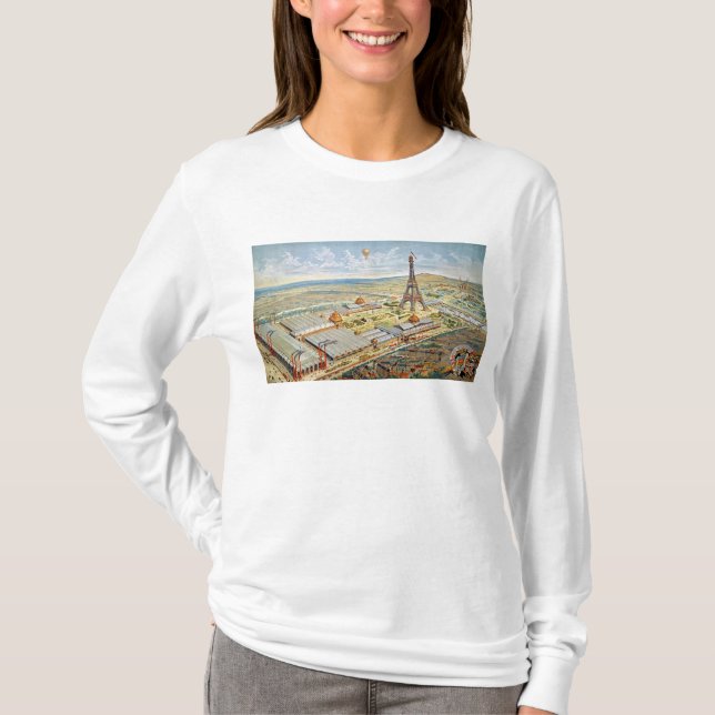 Camiseta Vista general de la exposición universal (Anverso)