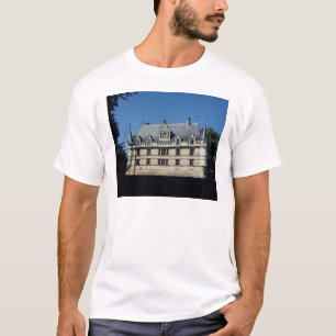 Camiseta Vista general del castillo francés