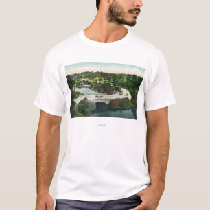 Camiseta Vista general del parque de Franklin
