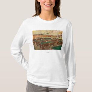Camiseta Vista interior de la sala de billar de Graney