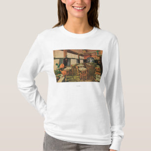 Camiseta Vista interior del cuarto de la amapola en