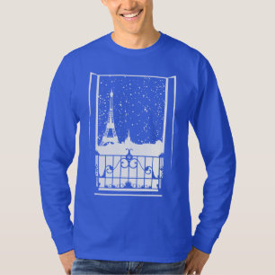 Camiseta Vista invernal parisina