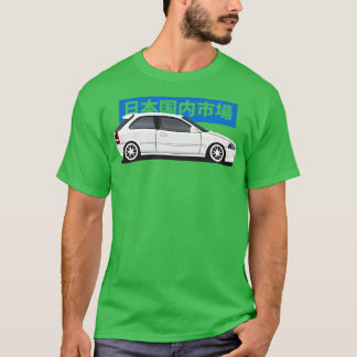 Camiseta Vista lateral Civic EK de Honda