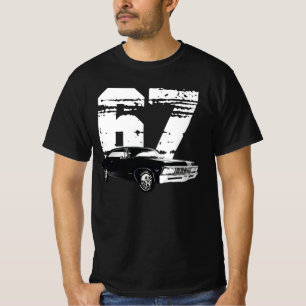 Camiseta Vista lateral delantera de Chevy Impala de 1967