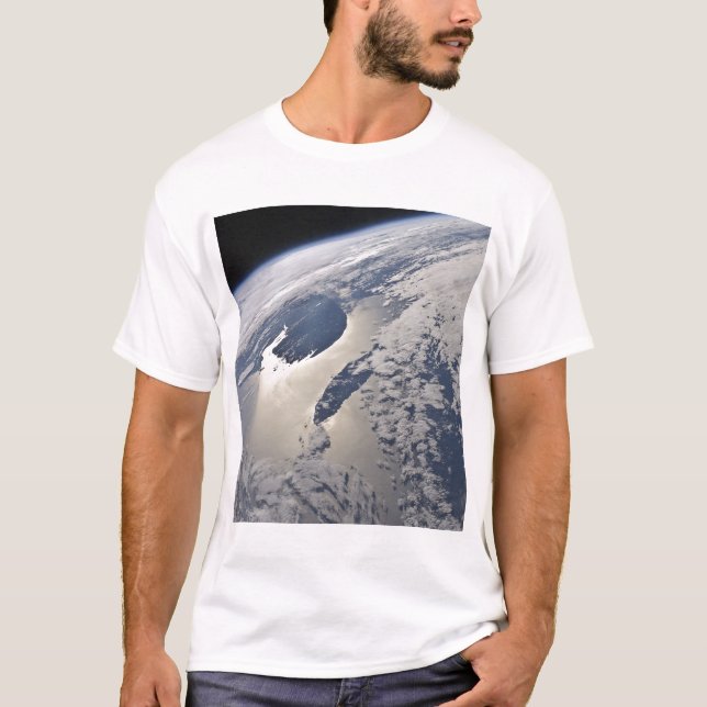 Camiseta Vista oblicua de la península de Gaspe (Anverso)