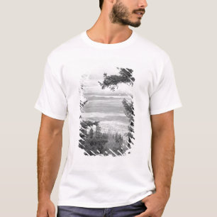 Camiseta Vista oeste desde la cresta de Sandia, Montañas,
