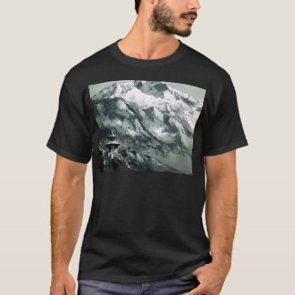 Camiseta Vista Panorámica Del Campamento Base Del Everest