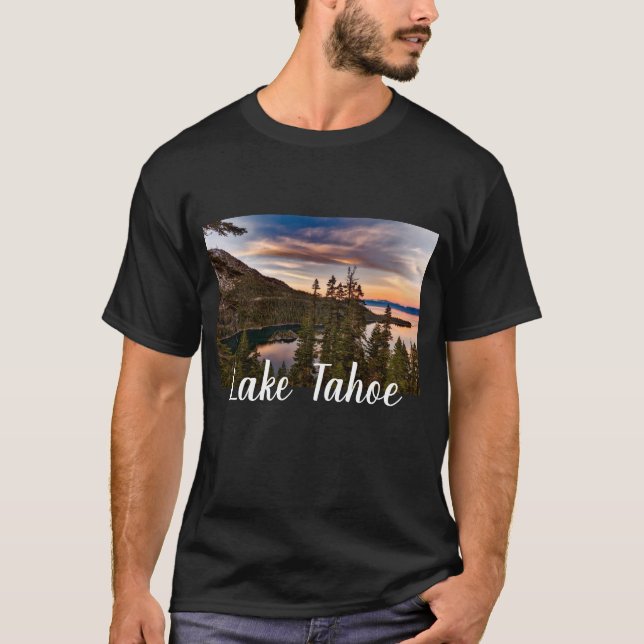 Camiseta Vista panorámica del lago Tahoe (Anverso)