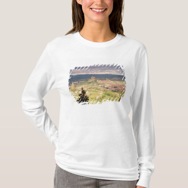Camiseta Vista panorámica del Le-Puy-en-Velay (Anverso)