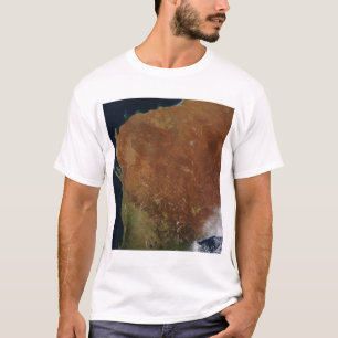 Camiseta Vista por satélite de Australia occidental