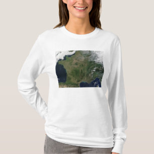 Camiseta Vista por satélite de Francia
