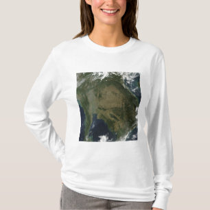 Camiseta Vista por satélite de Indochina