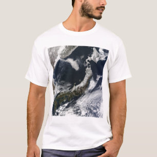 Camiseta Vista por satélite de Japón