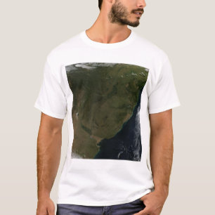 Camiseta Vista por satélite de Suramérica